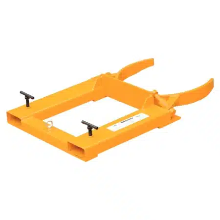 EcoWarrior Adjustable Fork Mounted Drum Clamp – Steel & Plastic Drum Handler
