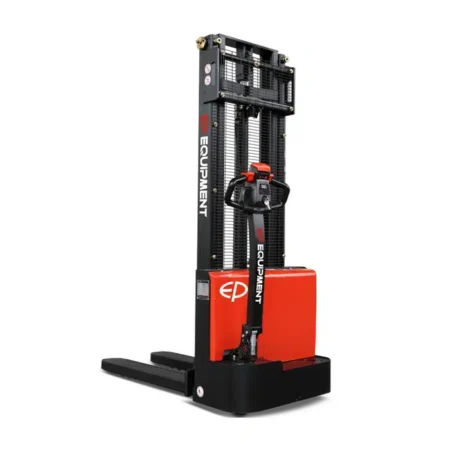 EP Equipment 1200kg Lithium Wrapover Stacker – 2.5m Lift Height