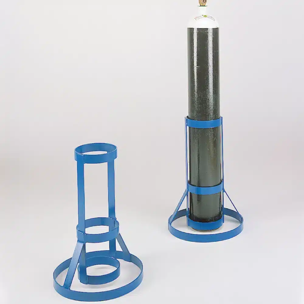 Loadtek Hinged Latch & Cylindrical Cylinder Stands 2 Loadtek Hinged Latch & Cylindrical Cylinder Stands - Image 2
