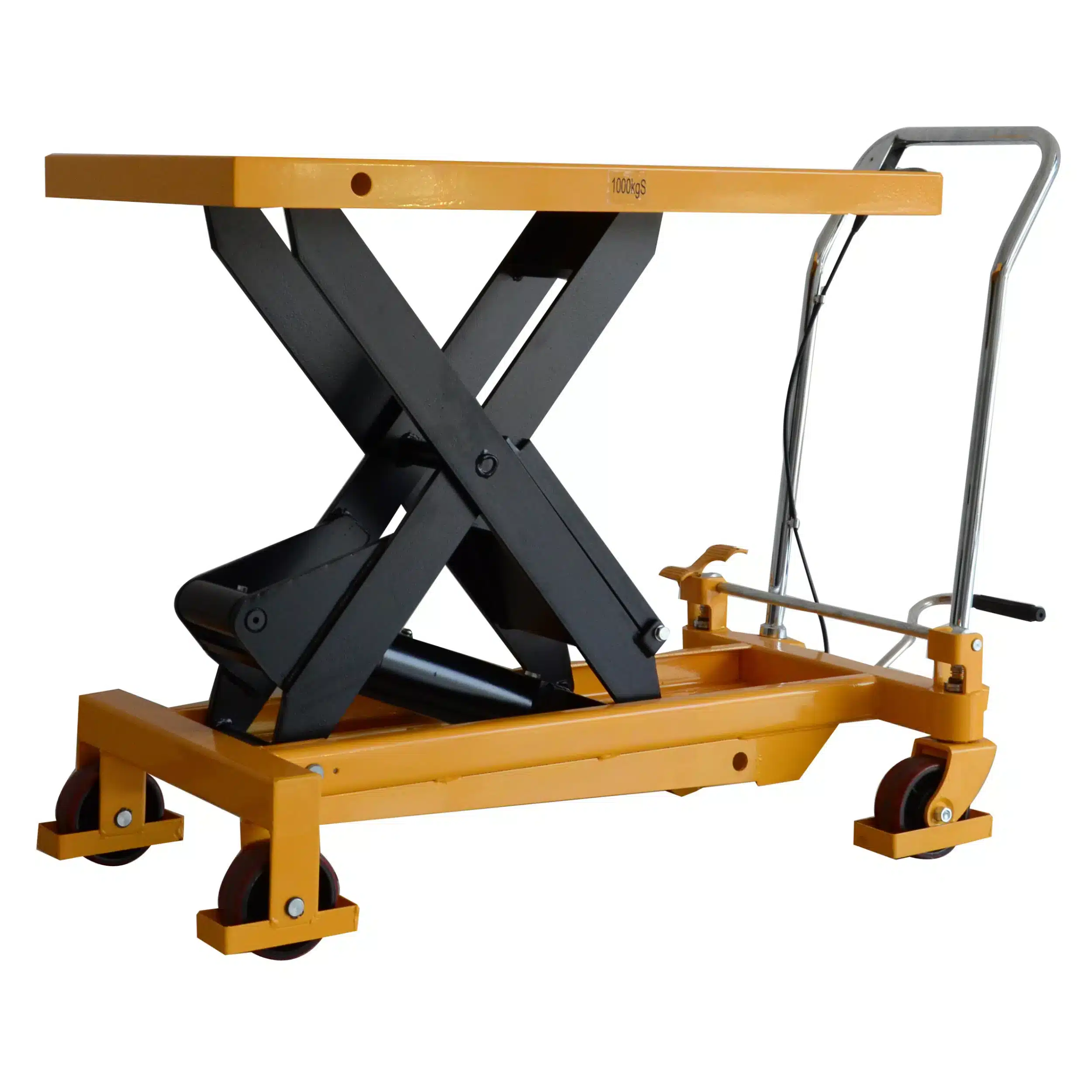 EcoWarrior 1000Kg Mobile Lift Table - Single Scissor 1 EcoWarrior 1000Kg Mobile Lift Table - Single Scissor