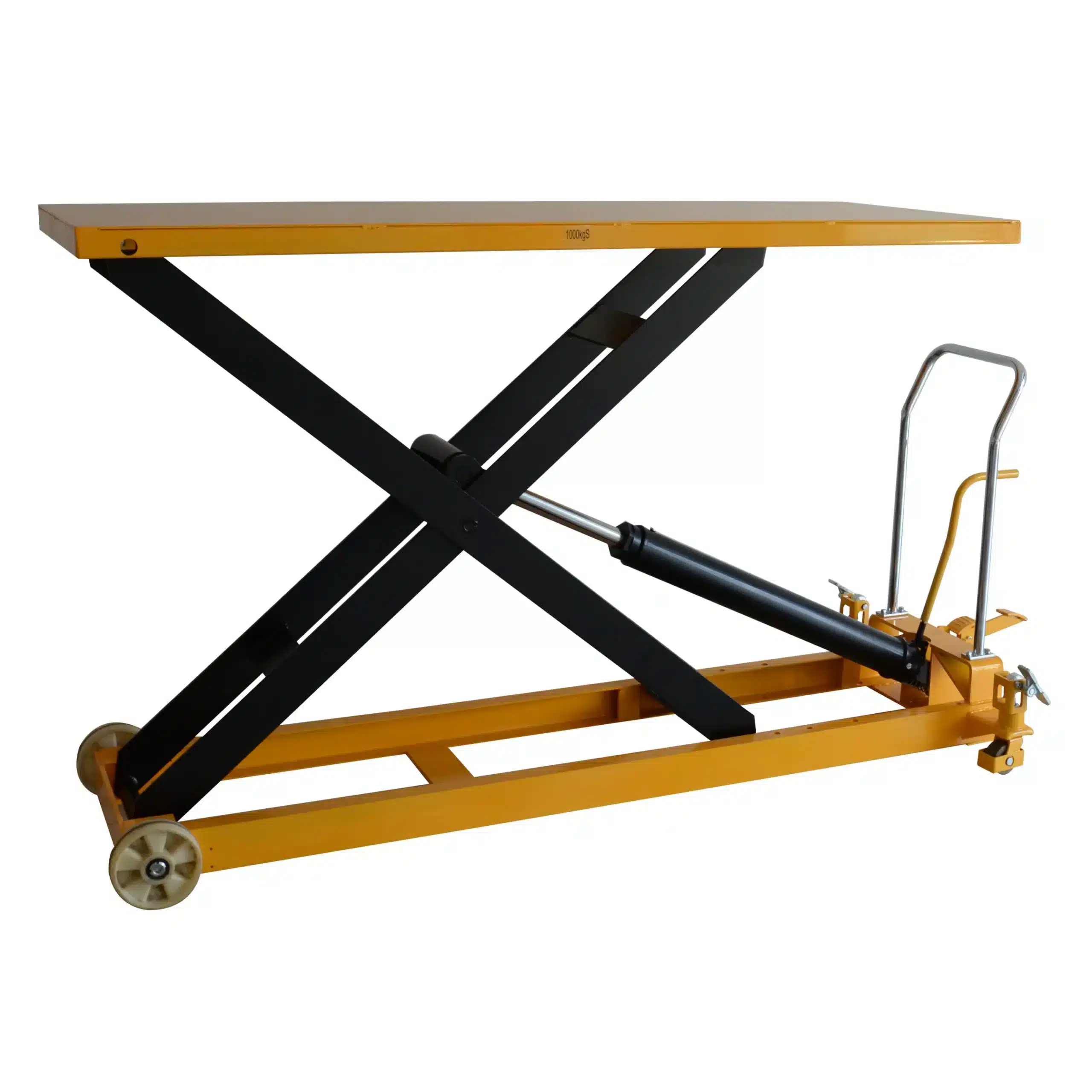 EcoWarrior 1000Kg Extra Large Mobile Lift Table - Single Scissor 1 EcoWarrior 1000Kg Extra Large Mobile Lift Table - Single Scissor