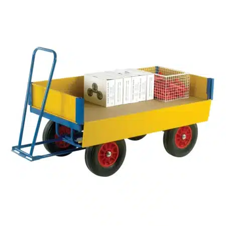 Loadtek Turntable Trailer With Drop Down Sides