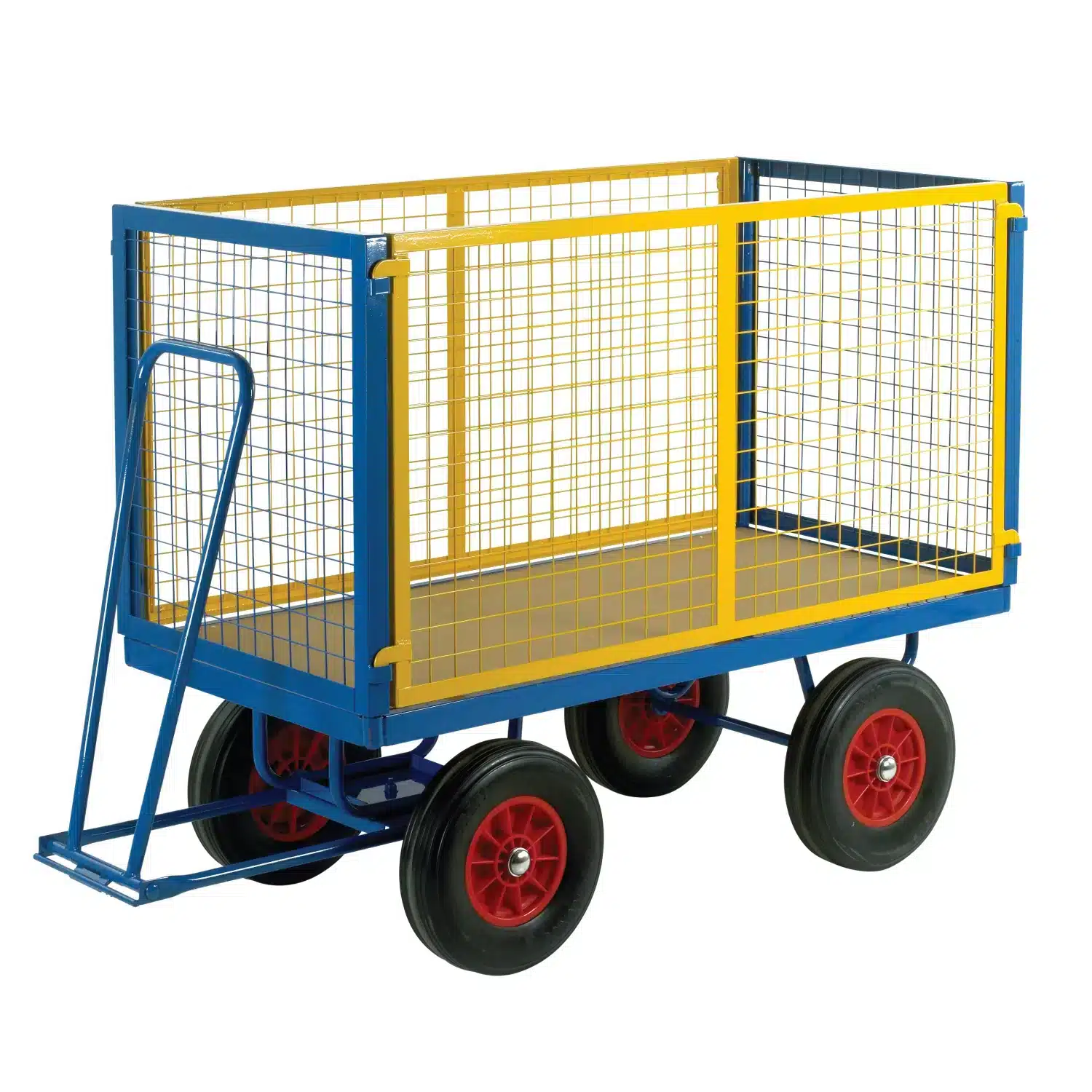 Loadtek Turntable Trailer With Mesh Supports 2 Loadtek Turntable Trailer With Mesh Supports - Image 2