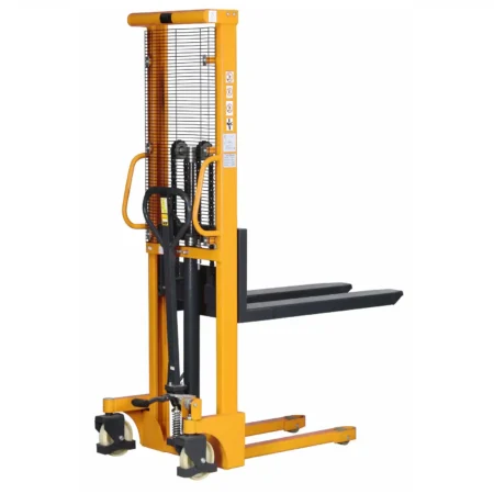 EcoWarrior 1000kg Manual Adjustable Fork Stacker 1600mm Lift