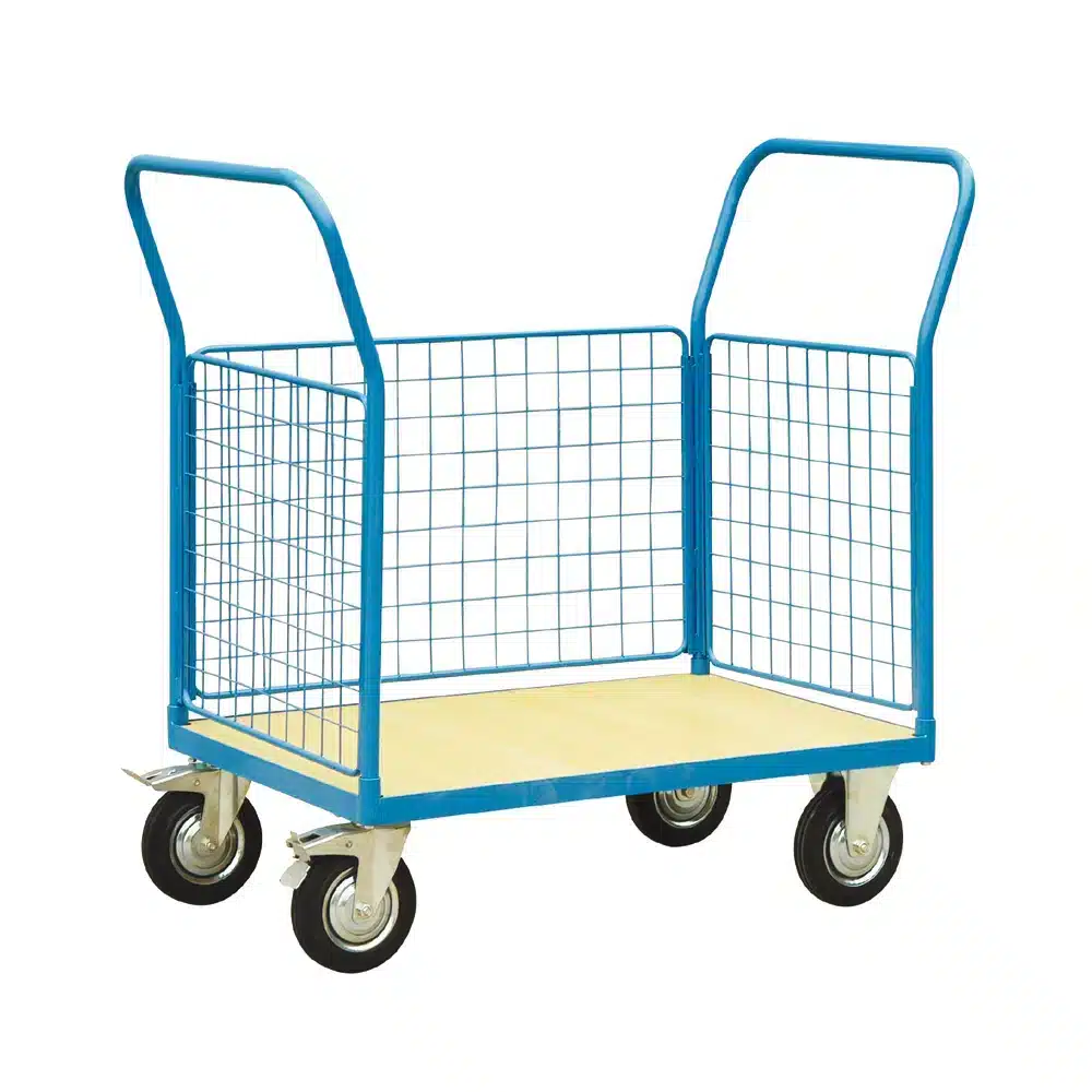 EcoWarrior 500kg HD Mesh 3 Sided Platform Truck 1 EcoWarrior 500kg HD Mesh 3 Sided Platform Truck