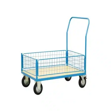 EcoWarrior 500Kg HD Mesh Sided (4 Semi) Platform Truck