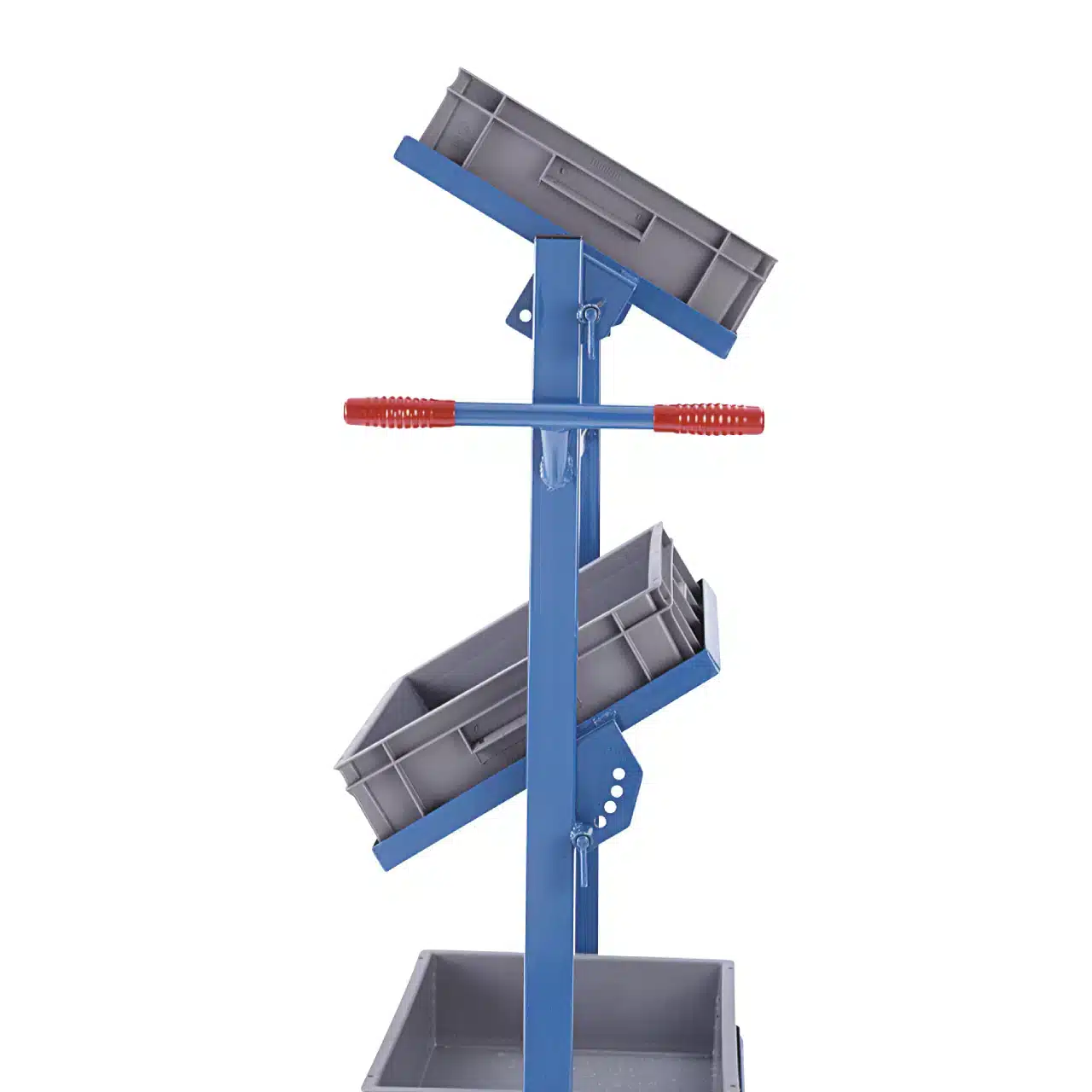 Loadtek Shelf Tray Trolley - 3 Tier Swivel 2 Loadtek Shelf Tray Trolley - 3 Tier Swivel - Image 2