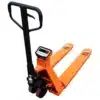 EcoWarrior 2000kg Weigh Scale Pallet Truck 1150 x 540 Wide – Tandem Polyurethane
