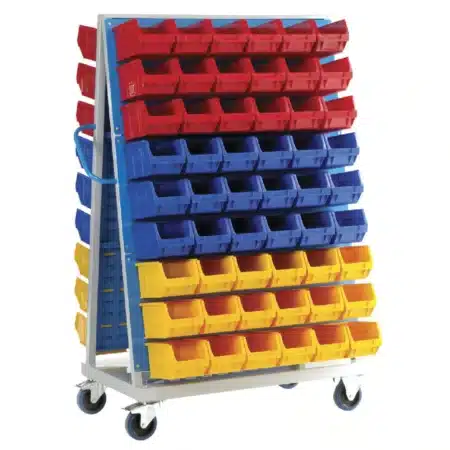 Loadtek Louvre Panel Trolley - 6x Panel - 108x Containers