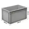 Loadtek Euro Container Trays - 60 Litre