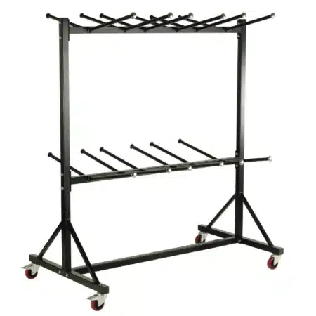 Loadtek High Hanging Chair Storage Trolley - 3 Rows