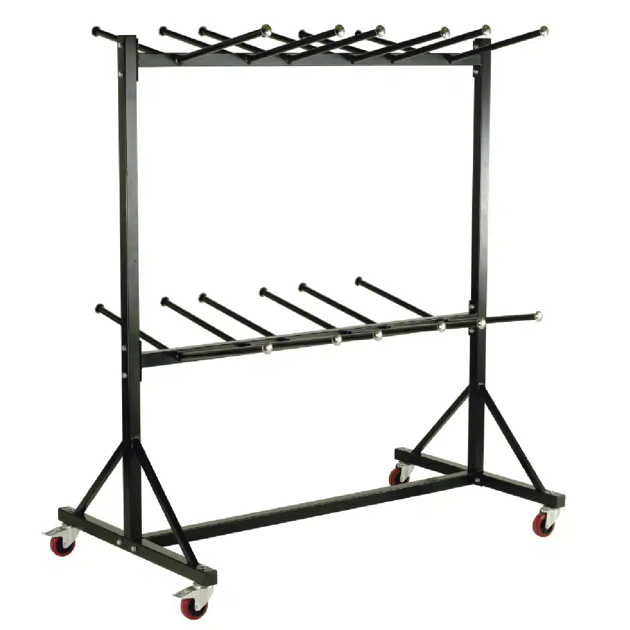 Loadtek High Hanging Chair Storage Trolley - 3 Rows 1 Loadtek High Hanging Chair Storage Trolley - 3 Rows