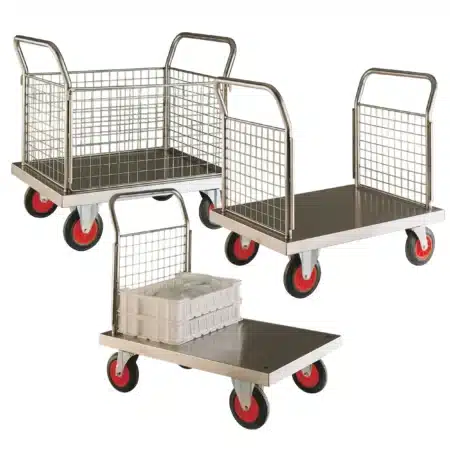 Loadtek Stainless Steel Platform Trolleys