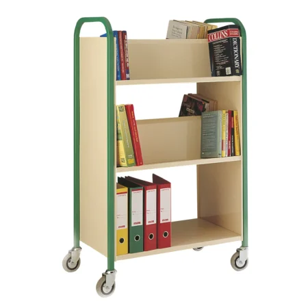 Loadtek Book Trolley - Double Sided - 3 Tier
