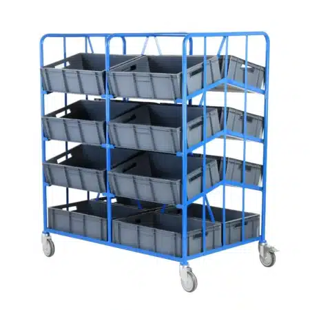 Loadtek Mobile Picking Tray Racks